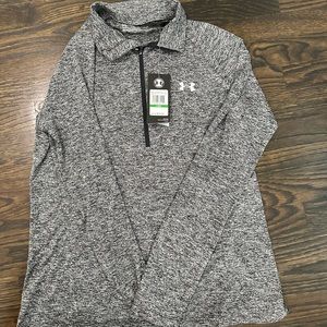 Under Armour tech half zip woman’s shirt. Size L. NWT